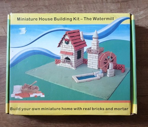 Vintage mini house building - vintage,