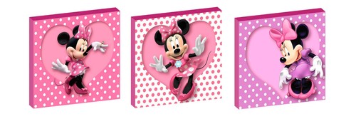 Minnie mouse spotty set 3 - mouse,