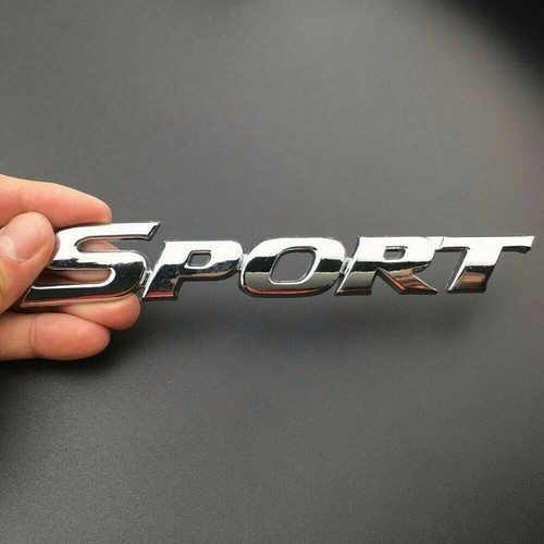Chrome sport logo car - chrome,