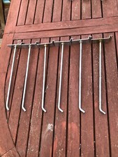 6 X 12” PEGBOARD HOOK PEG With Plate WALL Board Display Shop Fittings