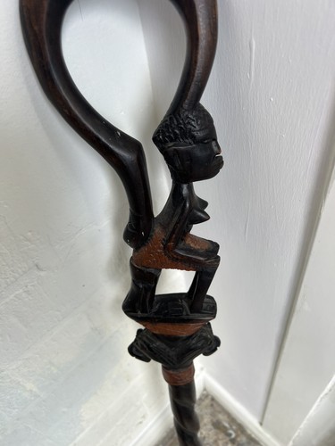Hand carved black brown - black, &