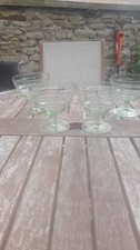 Beehive shape green glass - shape,
