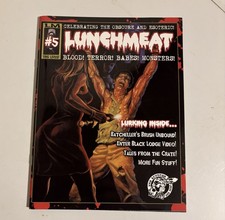 LUNCHMEAT 5 Magazine Zine Horror VHS Cult Movies Psychotronic RARE OUT OF PRINT