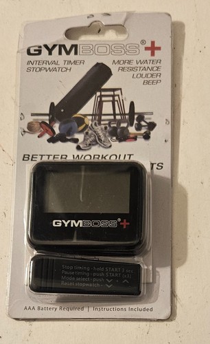 Gymboss plus interval timer - gymboss,