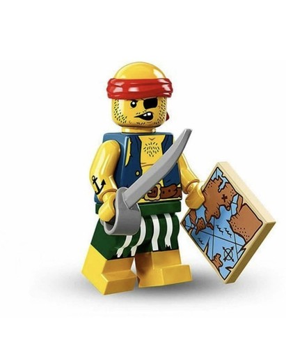 Lego series minifigure - series, bald