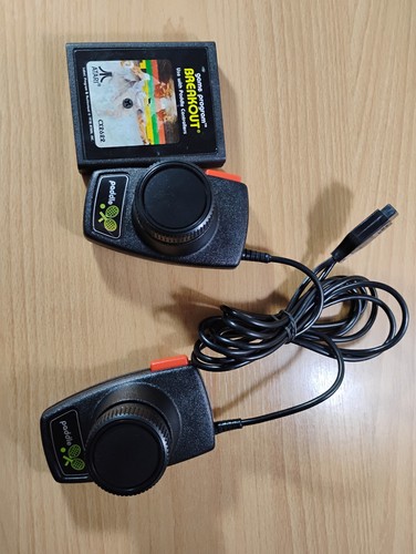 Original atari wired paddle - atari,