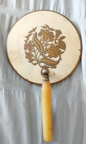 Vintage compact mirror - vintage,