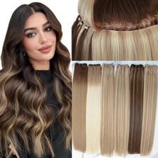 Weft Human Hair Extensions Sew