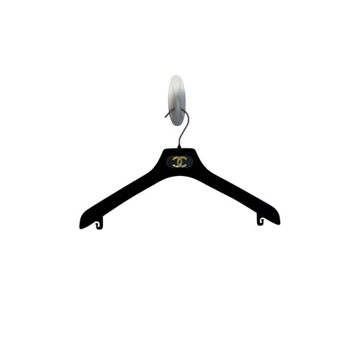 Chanel black velour garment - chanel,