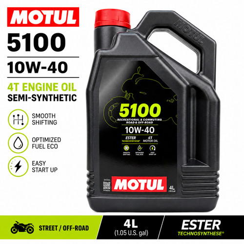 Motul 5100 10w40 4t - 5100, 4l