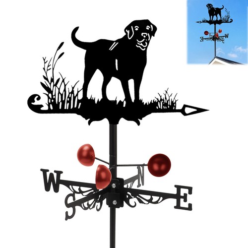 Dog metal weather vane - dog,