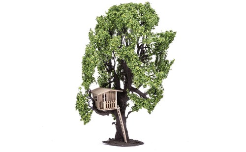 Hornby r7224 tree with house - hornby,