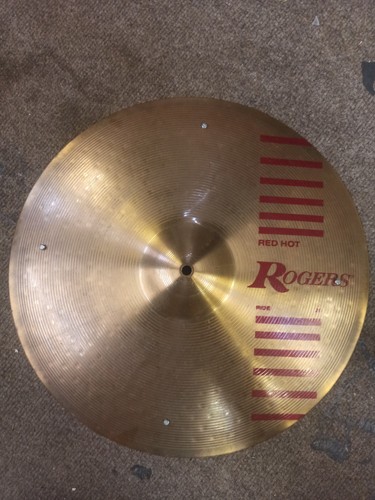 Rogers red hot ride cymbal - rogers,