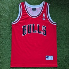 NBA CHICAGO BULLS BASKETBALL SHIRT JERSEY SIZE M CHAMPION