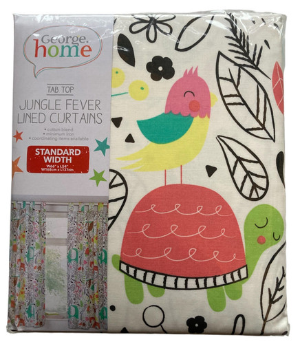Curtains jungle fever design - jungle,