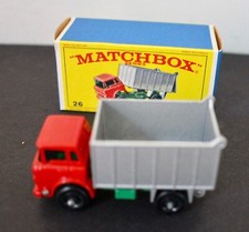 Matchbox Series No. 26 G.M.C. Tipper Truck VNM & Boxed.