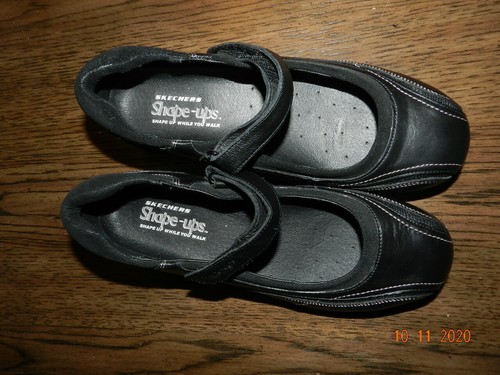Skechers shape ups black - shape, mary