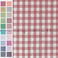 100% Cotton Gingham Fabric Small Mini - Scant 1/4" (4mm x 5mm) Check - Sewing