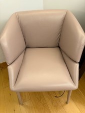 Natuzzi leather chair