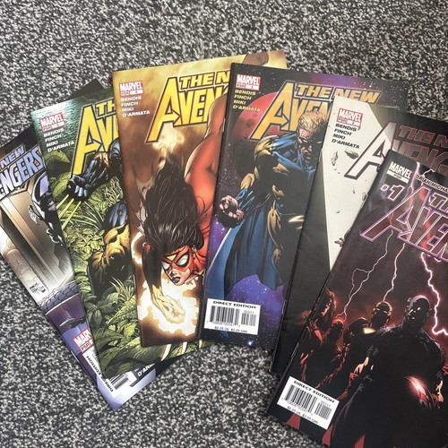 Marvel comics new avengers - comics,