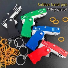 Metal Burst Rubber Band Toy