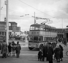 R-60x60mm Bus Negative Trolleybus ALJ990 Bournemouth Sm MS2 12085