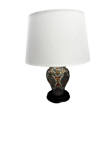 Vintage ceramic table lamp - vintage,