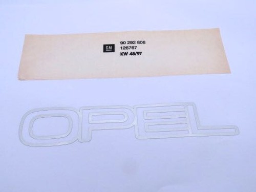 Genuine new opel - opel, silver
