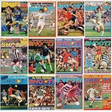 Shoot Football Magazine Front Page Cover Picture - Various Teams Choice Lot 01