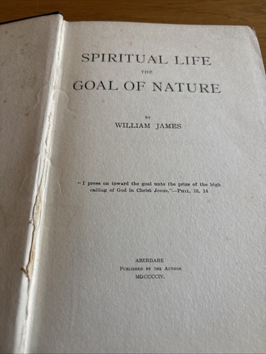 William james esoteric - james,