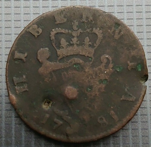 Irish hibernia halfpenny - irish,