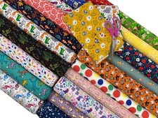 Patterned polycotton fabric - patterned,