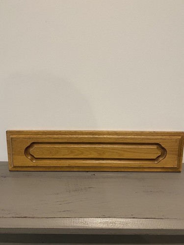 Solid oak kitchen drawer - kitchen, front