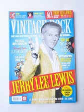 JERRY LEE LEWIS VINTAGE ROCK MAGAZINE ISSUE #20 DEC 2015