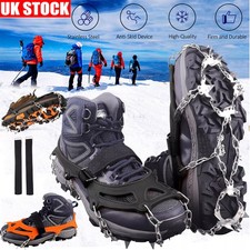 Snow Ice Anti Slip Grippers Crampons For Boots Shoes Grips Spikes Crampon Hiking