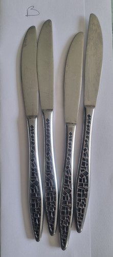 Vintage viners mosaic knives - viners,