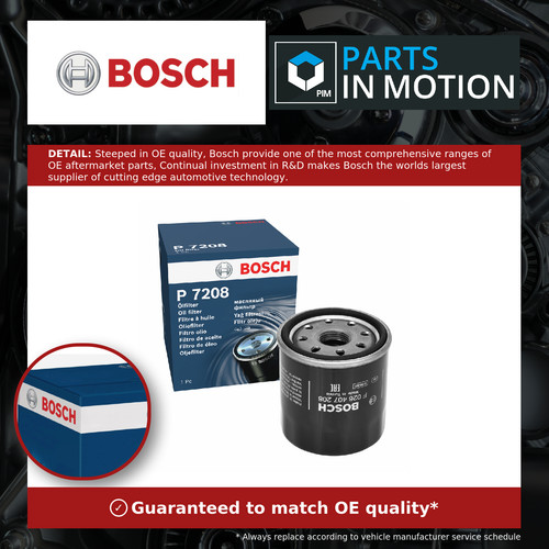 Oil filter f026407208 - oil, bosch