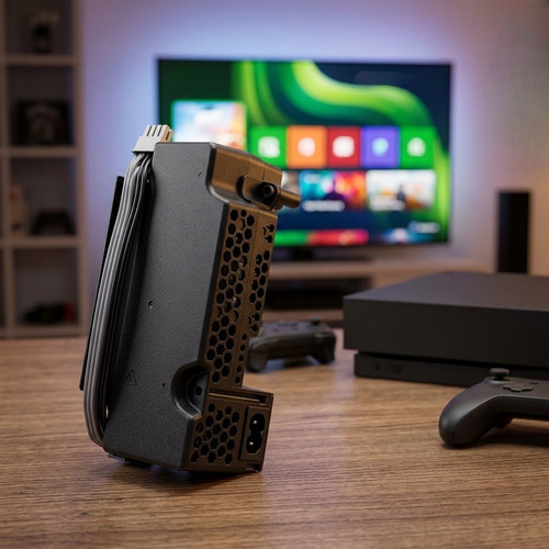 Slender game console power - console,