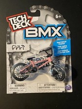 Tech Deck BMX. Cult pink Features Stunt Pegs Real Metal Frame. Brand New.