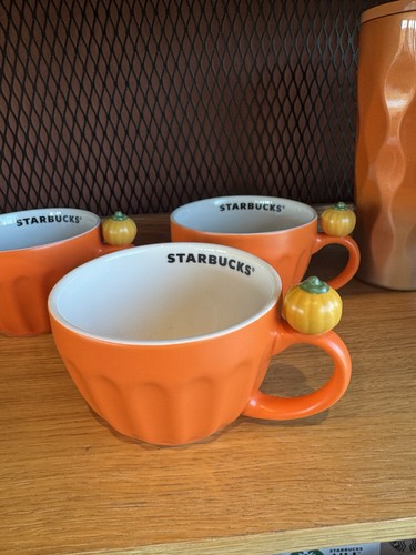 Starbucks pumpkin peek mug - starbucks,