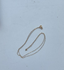 9ct yellow gold fine chain