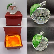 3D Crystal Apple Figurines