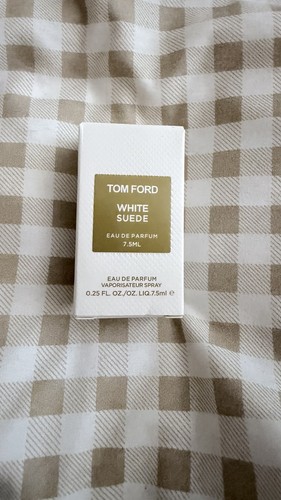 Tom ford white suede eau - tom, de