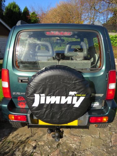 Jimny spare wheel cover - jimny, tyre