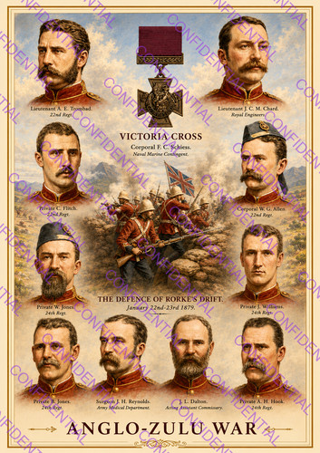 Rorke drift anglo - zulu, war