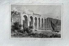 1842 Antique Print; The Sankey