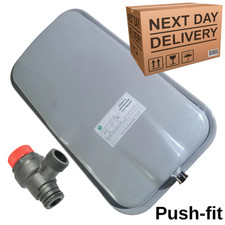 Ideal Independent Combi 30 Expansion Vessel (8L) 177540 & (PRV) 175413