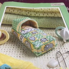 (B9) Baby Birth Sampler Cross