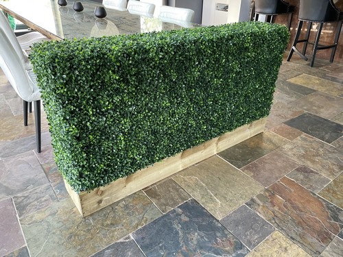 Artificial boxwood hedge 100 - artificial,