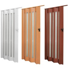 Glazed Folding Door Plastic